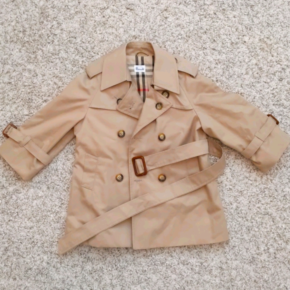 Harrods Double Breasted Peacoat